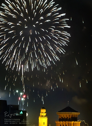 Yokohama Port Festival, Fireworks, fuyunt