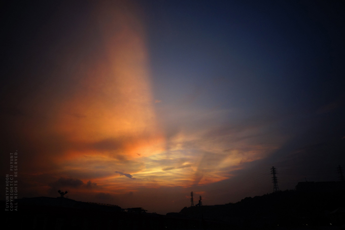 yokosuka, Japan, sunset, summer, sky, (h)fuyunt