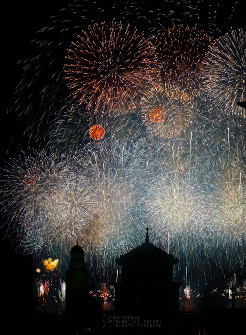 Yokohama, Japan, fireworks, summer 2015, (h)fuyunt